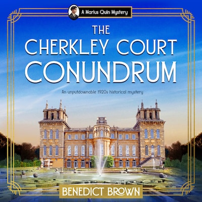 The Cherkley Court Conundrum – omslag til lydbogen af Benedict Brown