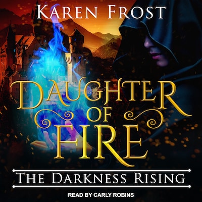 Daughter of Fire – omslag til lydbogen af Karen Frost