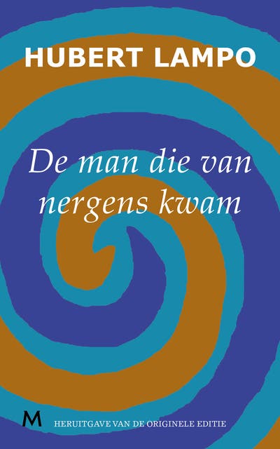 De man die van nergens kwam – omslag van het luisterboek van Hubert Lampo