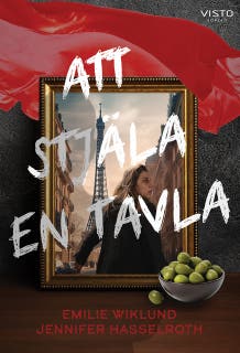 Att stjäla en tavla – omslag till ljudboken av Emilie Wiklund,Jennifer Hasselroth