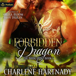 Forbidden Dragon: The Bride Hunt, Book 5 – omslag till ljudboken av Charlene Hartnady