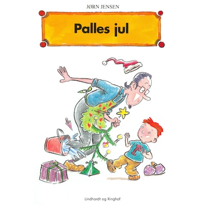 Palles jul – omslag til lydbogen af Jørn Jensen