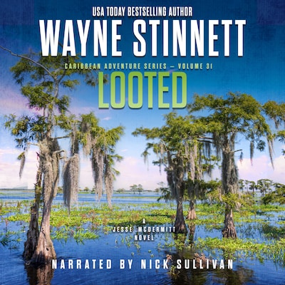 Looted – omslag til lydbogen af Wayne Stinnett