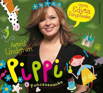 Pippi Pończoszanka – okładka audiobooka, autor Astrid Lindgren