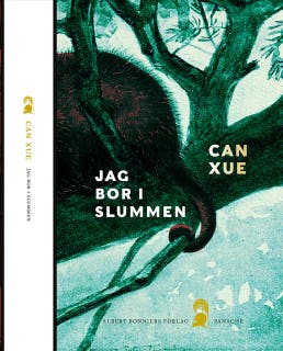 Jag bor i slummen – omslag till ljudboken av Can Xue