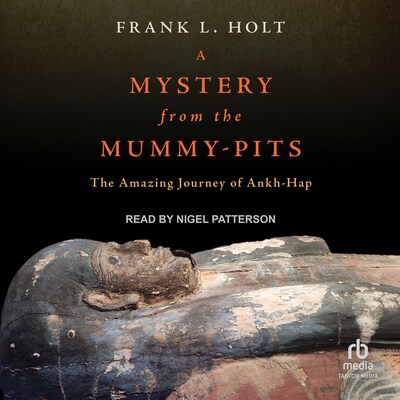 A Mystery from the Mummy-Pits – omslag til lydbogen af Frank L. Holt