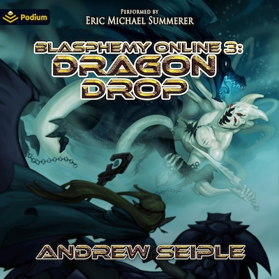 Dragon Drop – omslag til lydbogen af Andrew Seiple