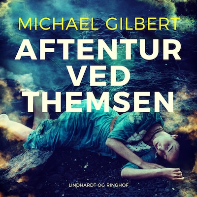 Aftentur ved Themsen – omslag til lydbogen af Michael Gilbert