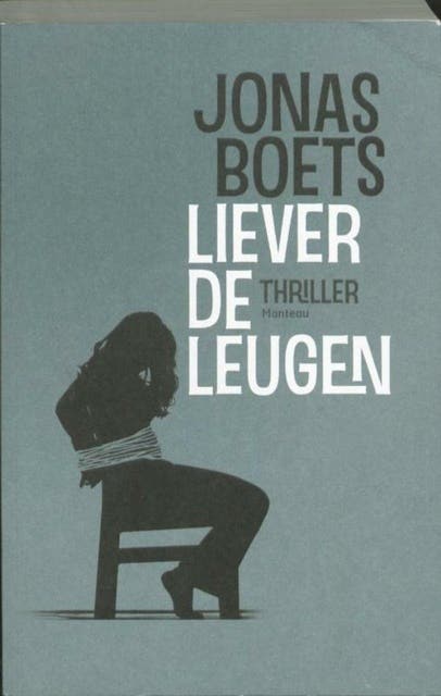 Liever de leugen – omslag van het luisterboek van Jonas Boets