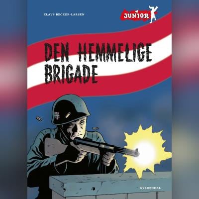 Den hemmelige brigade – omslag til lydbogen af Klavs Becker-Larsen