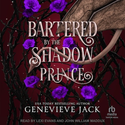 Bartered by the Shadow Prince – omslag til lydbogen af Genevieve Jack