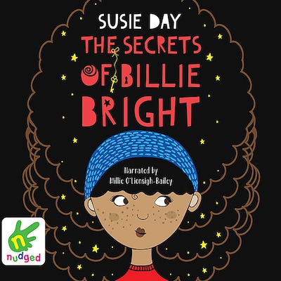 The Secrets of Billie Bright – omslag til lydbogen af Susie Day
