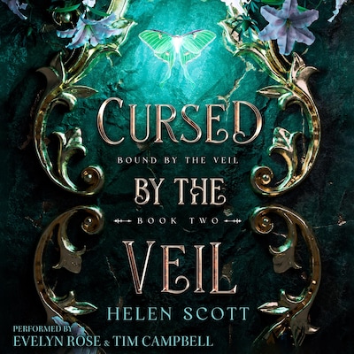 Cursed by the Veil – omslag til lydbogen af Helen Scott