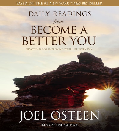 Daily Readings from Become a Better You – omslag til lydbogen af Joel Osteen