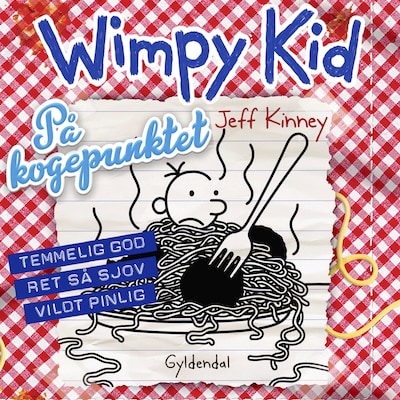 Wimpy Kid 19 - På kogepunktet – omslag til lydbogen af Jeff Kinney