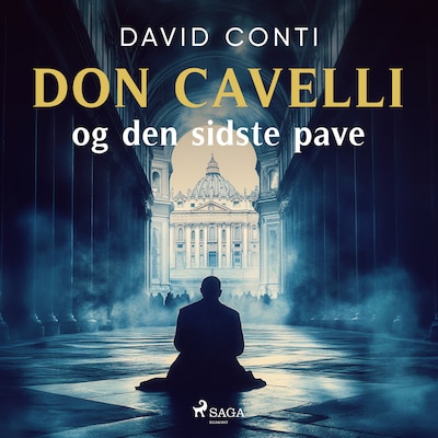 Don Cavelli og den sidste pave – omslag til lydbogen af David Conti