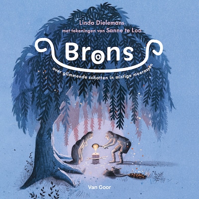 Brons – omslag van het luisterboek van Linda Dielemans