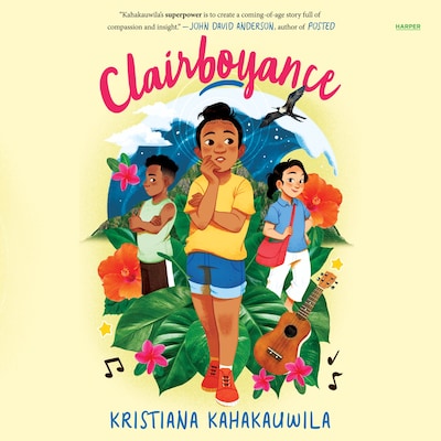 Clairboyance – omslag til lydbogen af Kristiana Kahakauwila