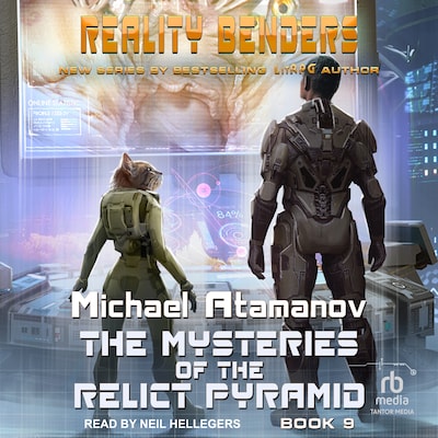 The Mysteries of the Relict Pyramid – omslag til lydbogen af Michael Atamanov