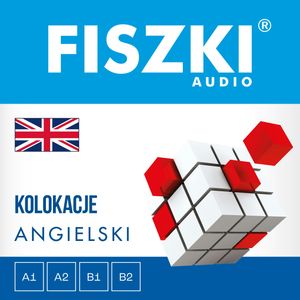 FISZKI audio – angielski – Kolokacje – okładka audiobooka, autor Patrycja Wojsyk