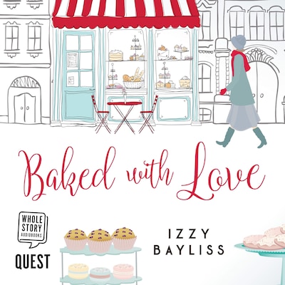 Baked with Love – omslag til lydbogen af Izzy Bayliss