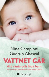 Vattnet går – omslag till ljudboken av Gudrun & Nina Abascal & Campioni
