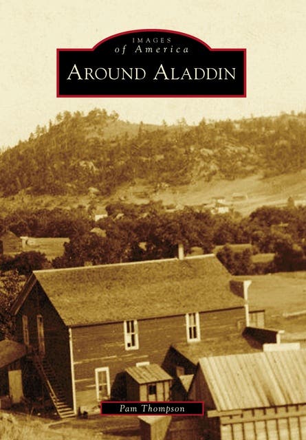 Around Aladdin – omslag til lydbogen af Pam Thompson