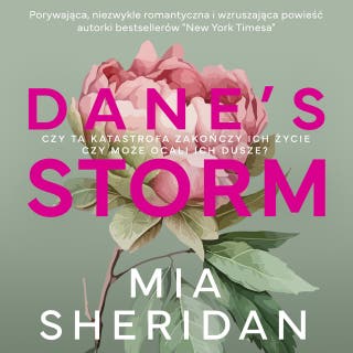 Dane's Storm – okładka audiobooka, autor Mia Sheridan