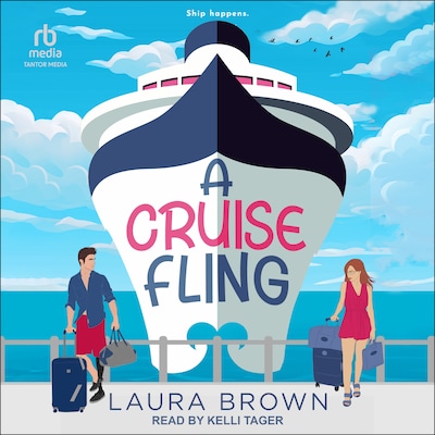 A Cruise Fling – omslag til lydbogen af Laura Brown