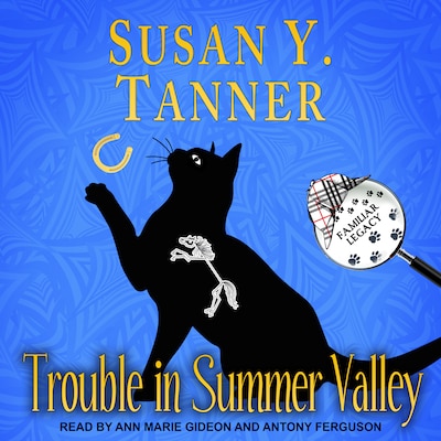 Trouble in Summer Valley – omslag til lydbogen af Susan Y. Tanner