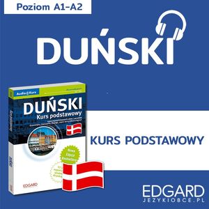 Duński Kurs Podstawowy. Audio kurs – okładka audiobooka, autor Katarzyna Malecha, Michael Hardenfelt