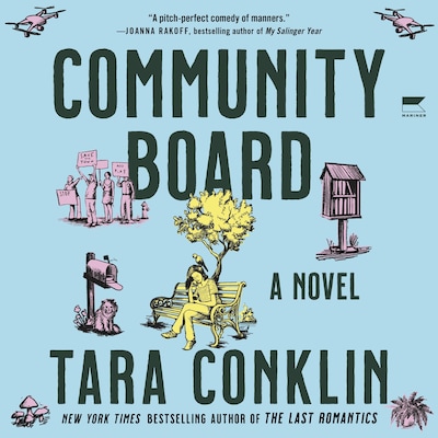 Community Board – omslag til lydbogen af Tara Conklin