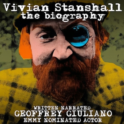 Vivian Stanshall The Biography – omslag til lydbogen af Geoffrey Giuliano