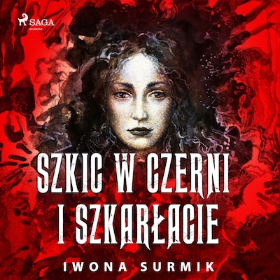 Szkic w czerni i szkarłacie