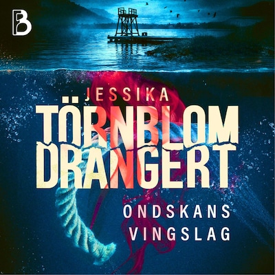 Ondskans vingslag – omslag till ljudboken av Jessika Törnblom Drangert