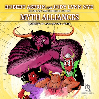 Myth-Alliances – omslag til lydbogen af Robert Asprin, Jody Lynn Nye