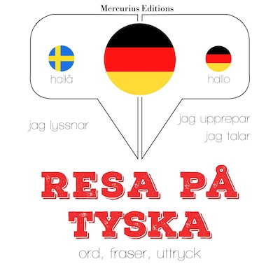 Resa på tyska – omslag till ljudboken av JM Gardner