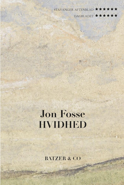 Hvidhed – omslag til lydbogen af Jon Fosse