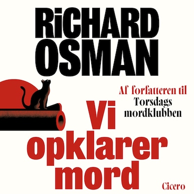 Vi opklarer mord – omslag til lydbogen af Richard Osman