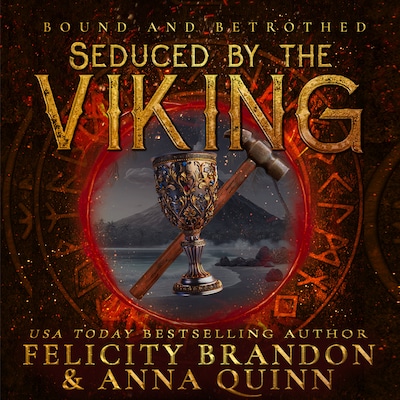 Seduced by the Viking – omslag til lydbogen af Anna Quinn, Felicity Brandon