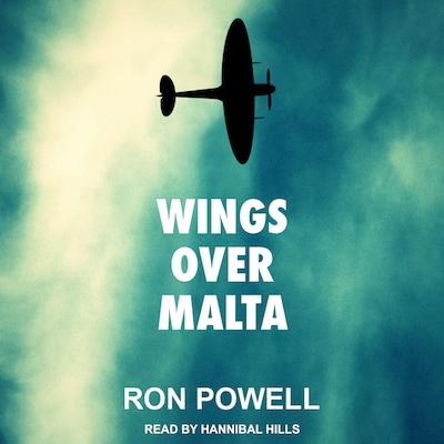 Wings Over Malta – omslag til lydbogen af Ron Powell