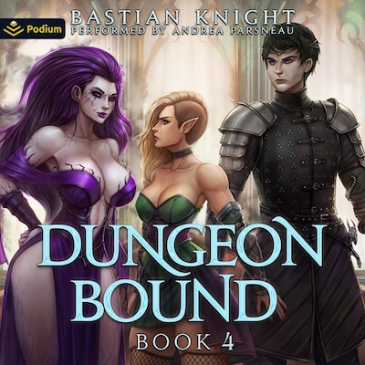 Dungeon Bound 4 – omslag til lydbogen af Bastian Knight