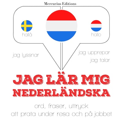 Jag lär mig nederländska – omslag till ljudboken av JM Gardner