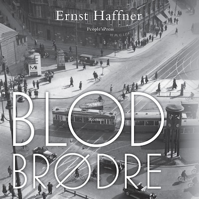 Blodbrødre – omslag til lydbogen af Ernst Haffner