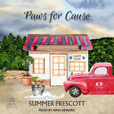 Paws For Cause – omslag til lydbogen af Summer Prescott