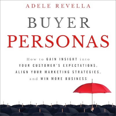 Buyer Personas – omslag til lydbogen af Adele Revella
