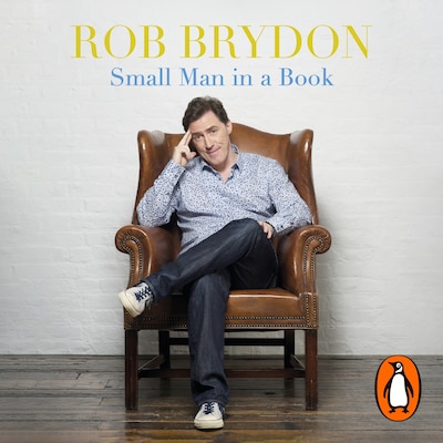 Small Man in a Book – omslag til lydbogen af Rob Brydon