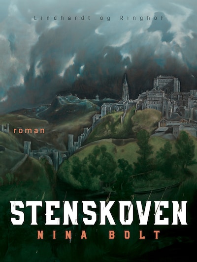 Stenskoven – omslag til lydbogen af Nina Bolt