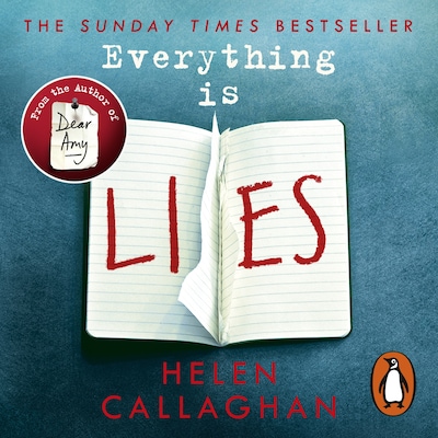 Everything Is Lies – omslag til lydbogen af Helen Callaghan