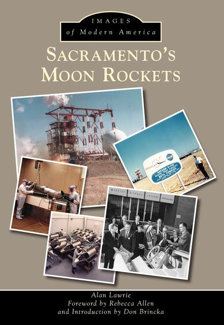 Sacramento's Moon Rockets – omslag til lydbogen af Alan Lawrie